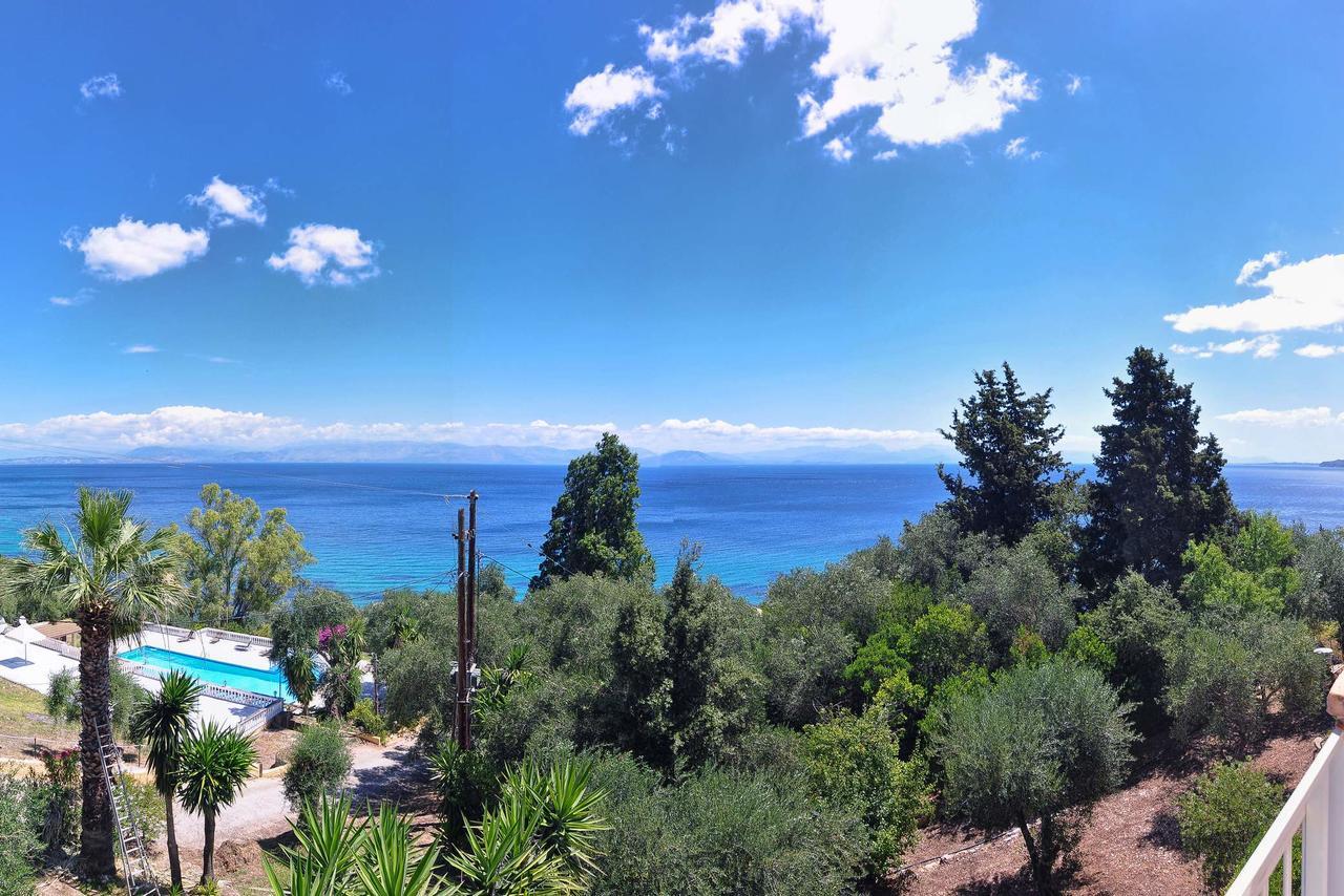 Veroniki Penthouse Deluxe Apartment Agios Ioannis Peristerion Exteriör bild